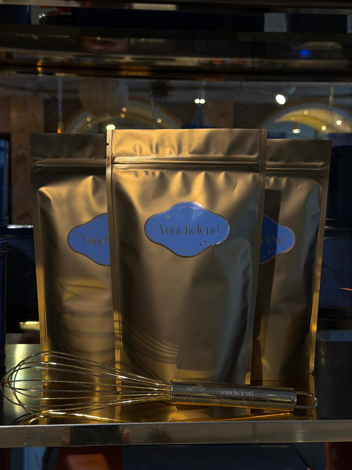 Vonckelend Poffertjes Mix 300 gram in de winkel aan het Rokin