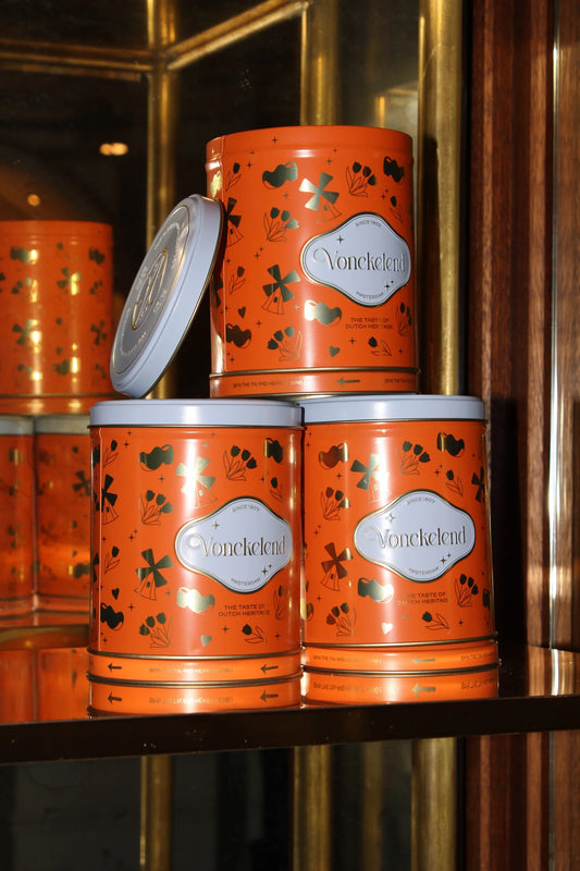 Vonckelend Stroopwafel Music Tin (Dutch Caramel Waffles tin)